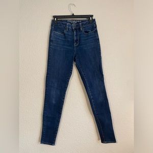 American Eagle Super high rise jegging jean